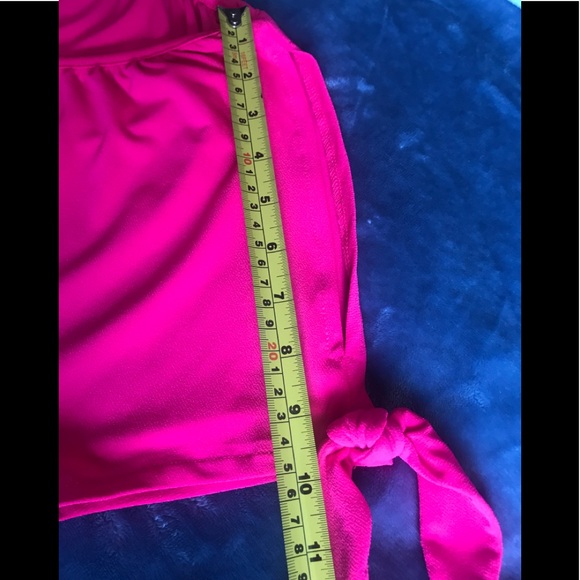 INC HOT PINK Cold Shoulder Blouse - Runs Big! - Picture 5 of 9
